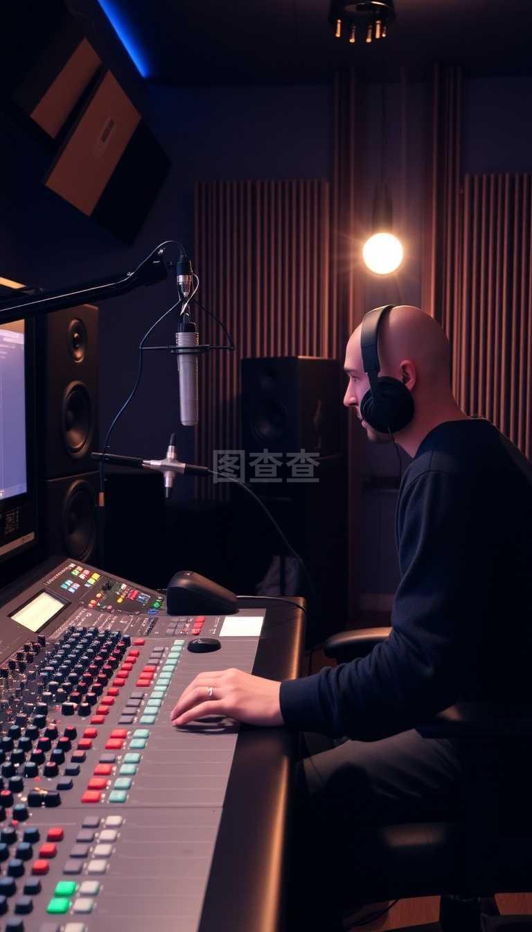 錄音棚混音臺專業(yè)音樂制作